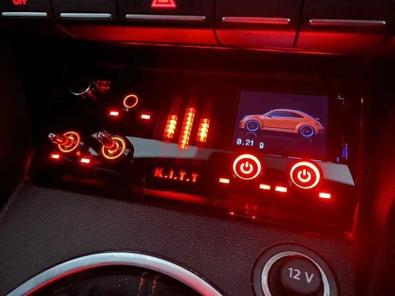 Bordcomputer K.I.T.T. Mittelkonsole