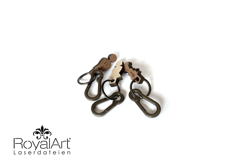 Laserdatei - Schlüsselanhänger mit Schlüsselbrett