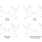 Laserdatei - Birds Ohrhänger