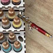 Laser file - Mega paint holder for airbrush paints, acrylic paints