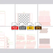 Laserdatei - Schach & Dame