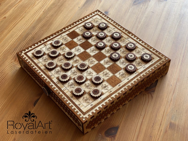 Laserdatei - Schach & Dame
