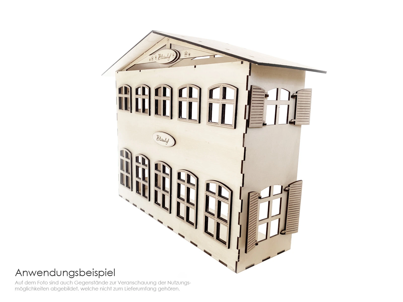 Fenster-Veredelung Buche