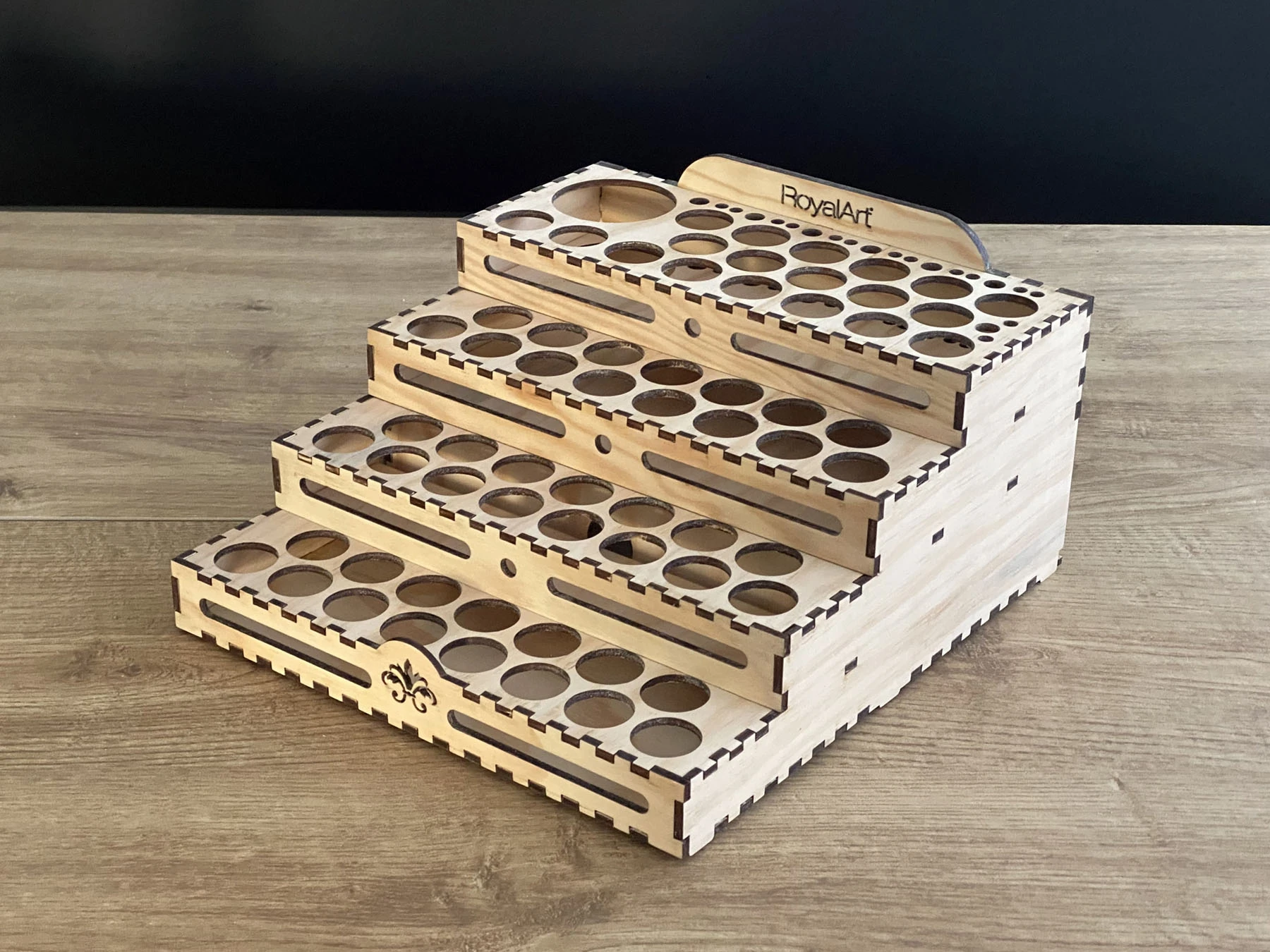 Laserdatei - AirBrush Farbenhalter mit Schub