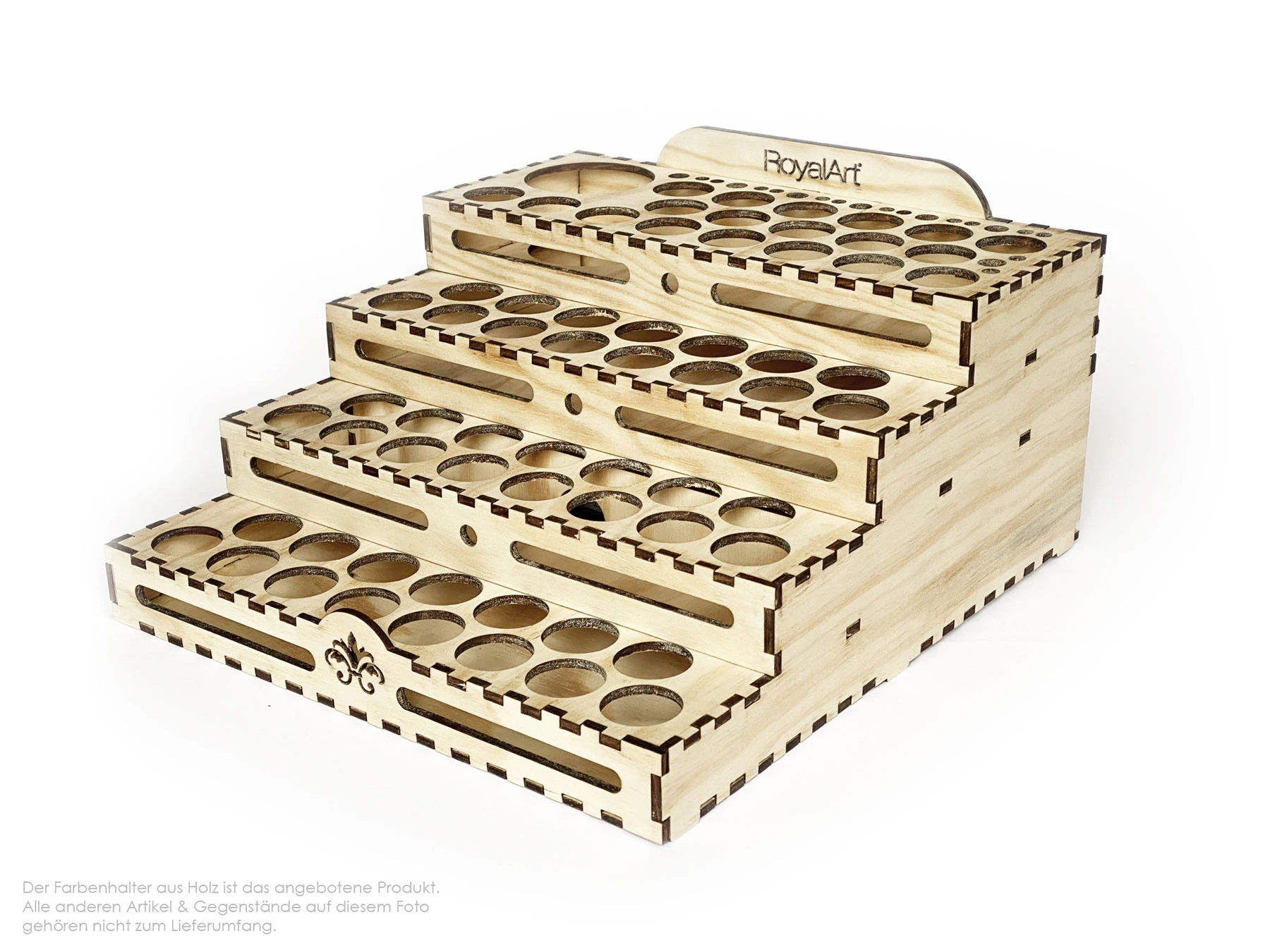 Laserdatei - AirBrush Farbenhalter mit Schub