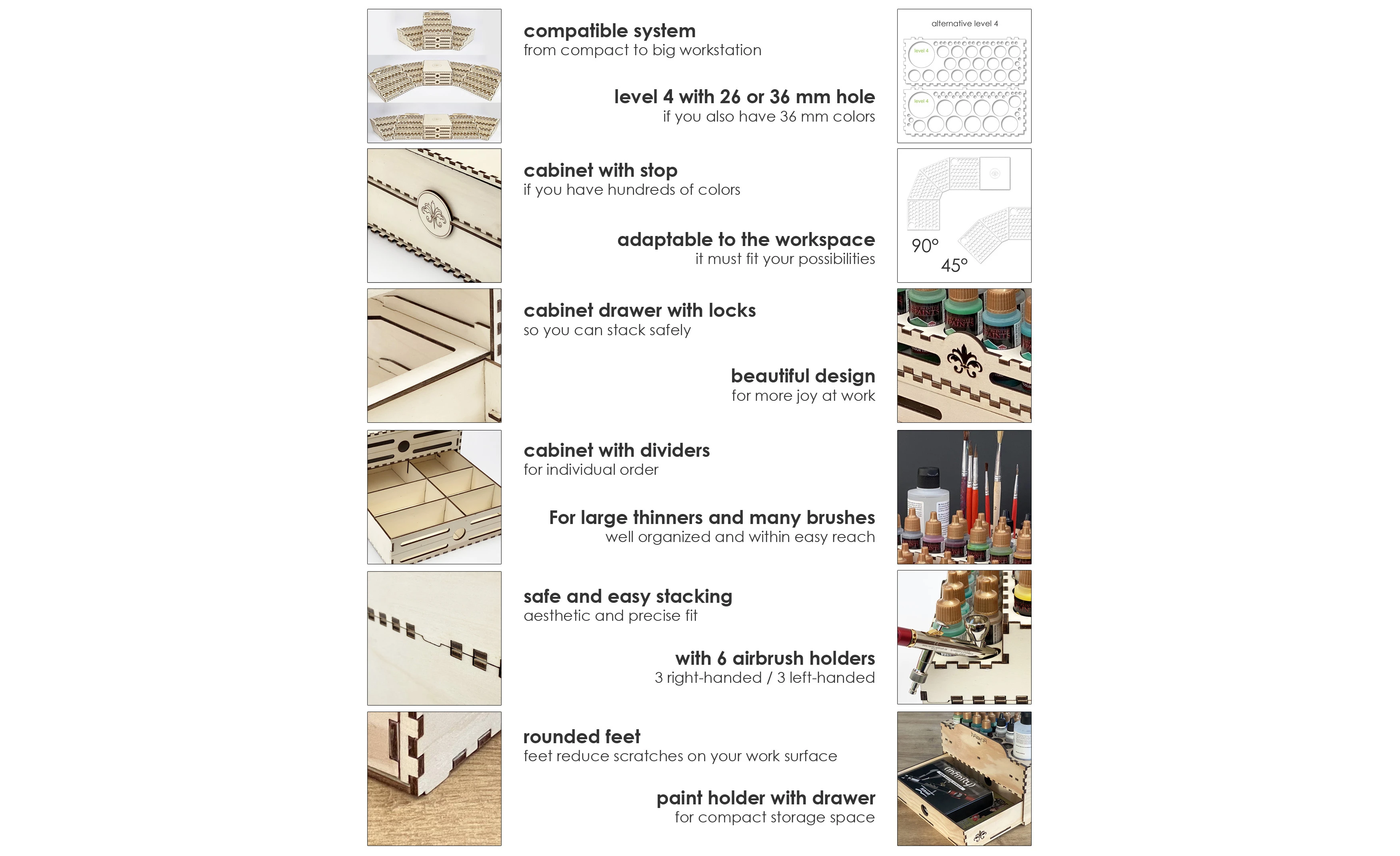 Laserdatei - Mega AirBrush Farbenhalter System