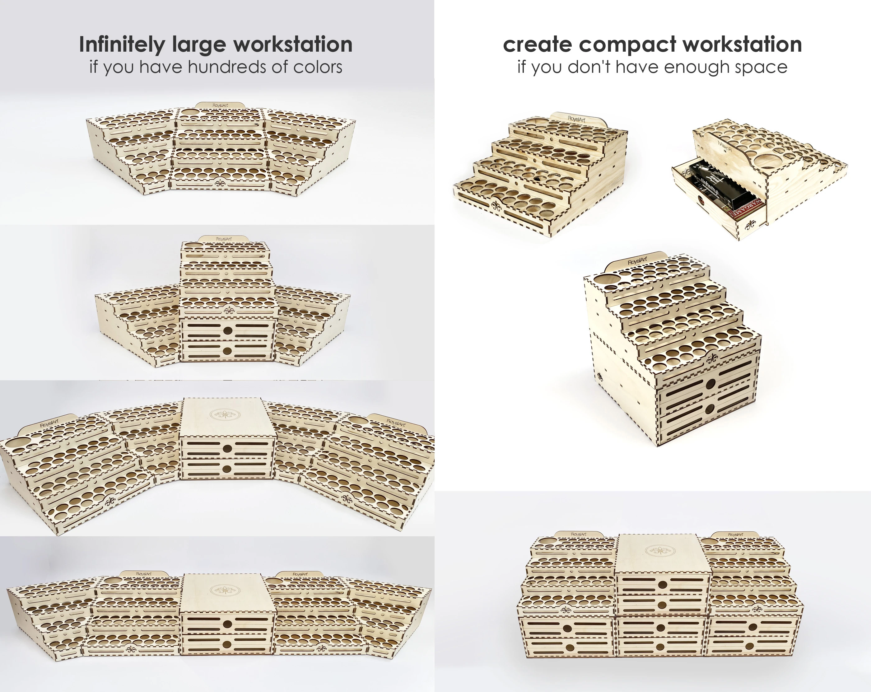 Laserdatei - Mega AirBrush Farbenhalter System