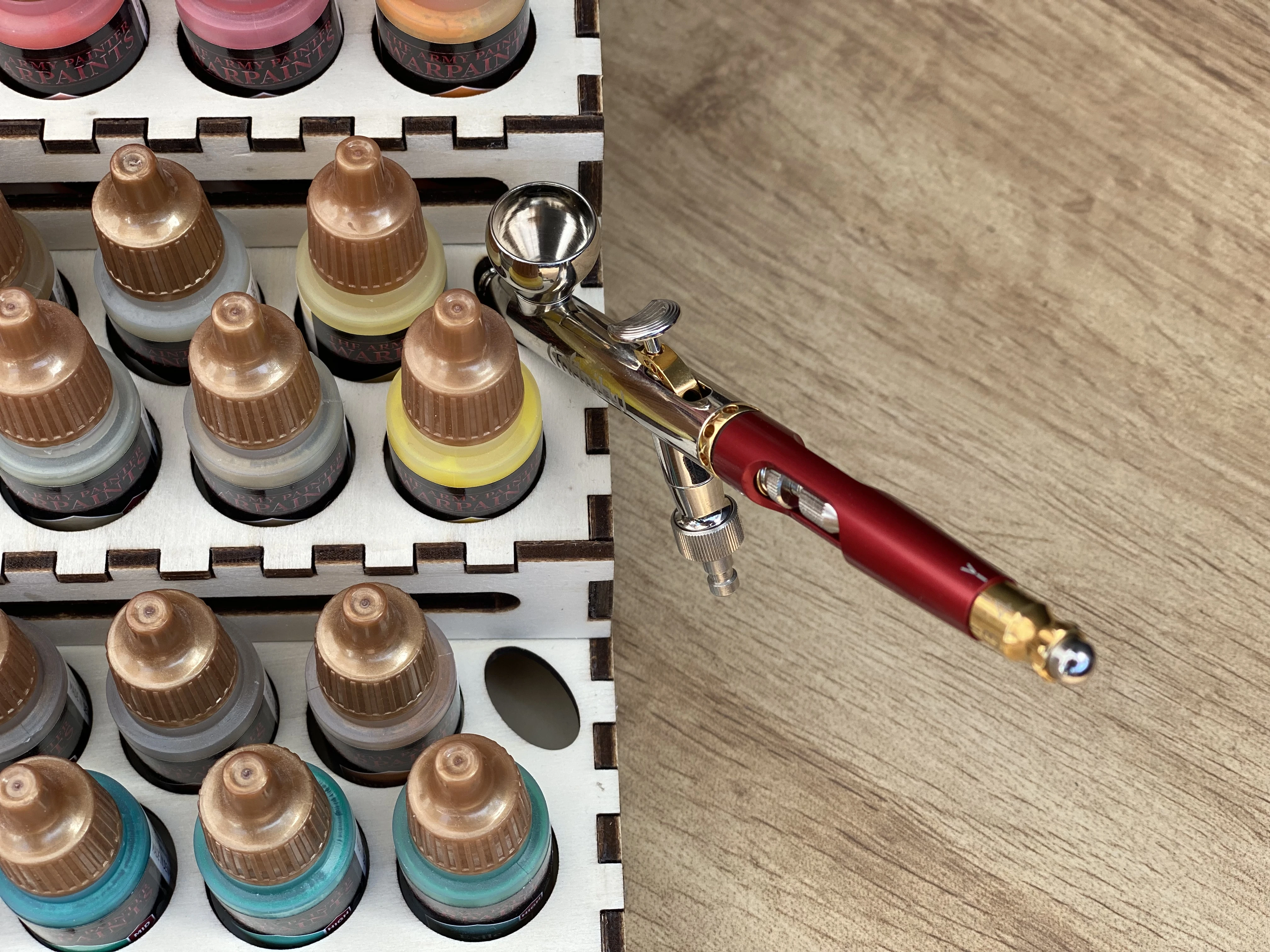 Laserdatei - Mega AirBrush Farbenhalter System