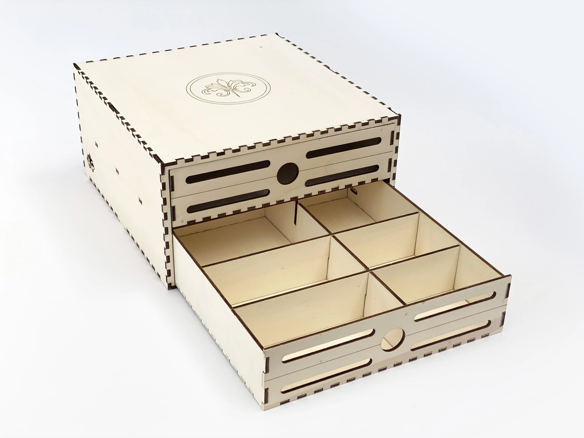 Laserdatei - Schrank passend zum AirBrush Farbenhalter